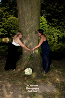 Brides by Tree